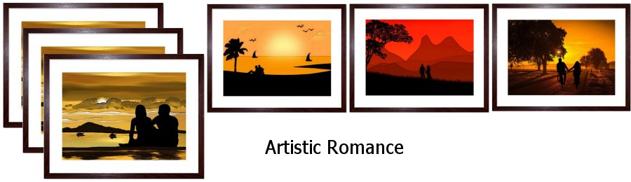 Artistic  Romance Framed Prints